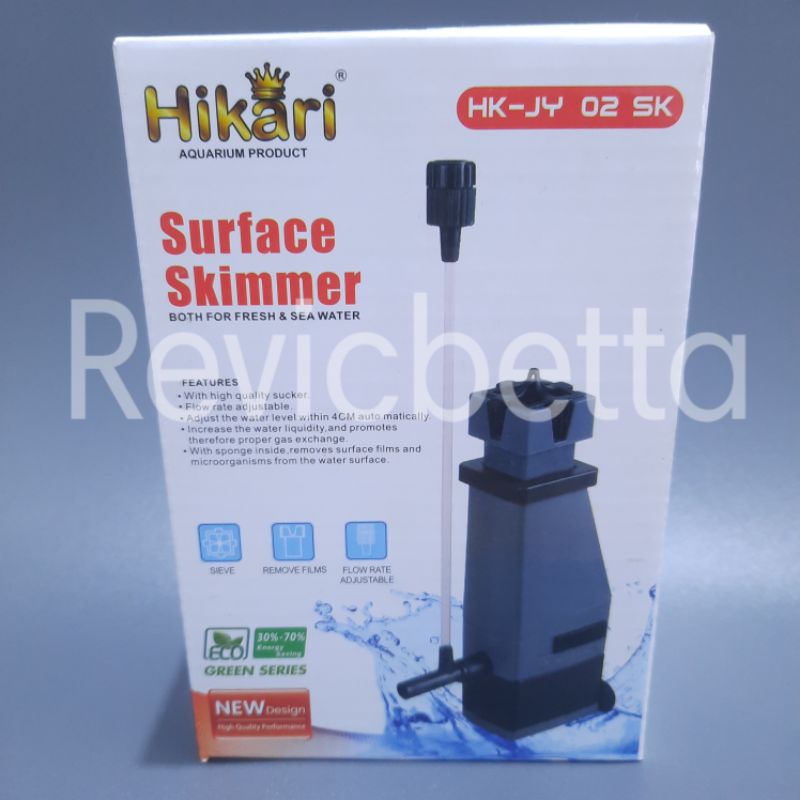 Skimmer JY 02 Hikari surface skimer filter aquarium aquascape