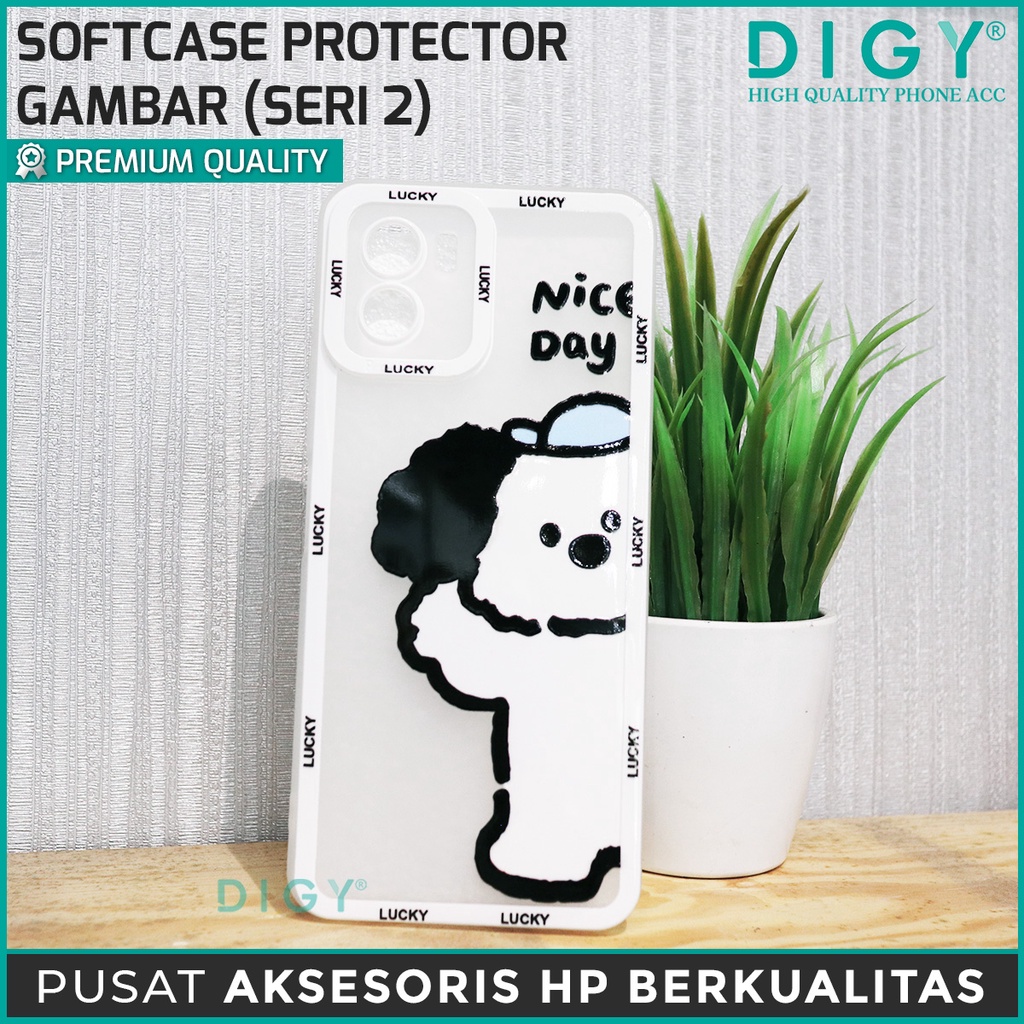 Softcase Protector Gambar SAMSUNG A23 4G  A54 5G A13  A03  A12  (Ada pelindung kamera)