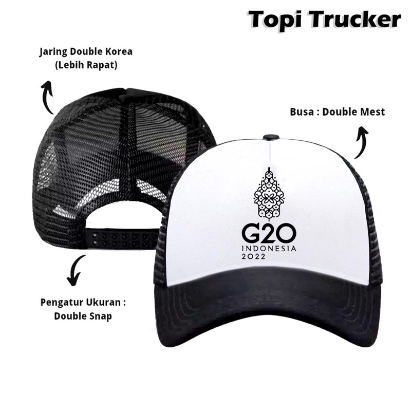 Topi Trucker G20 INDONESIA 2022