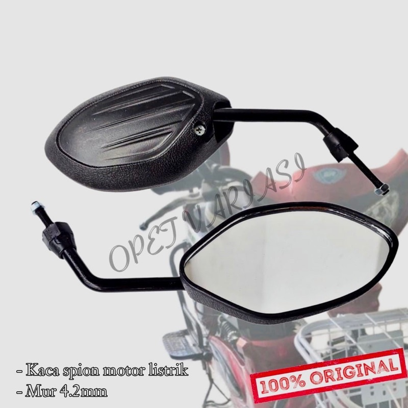 spion motor listrik universal M6 gagang 16cm