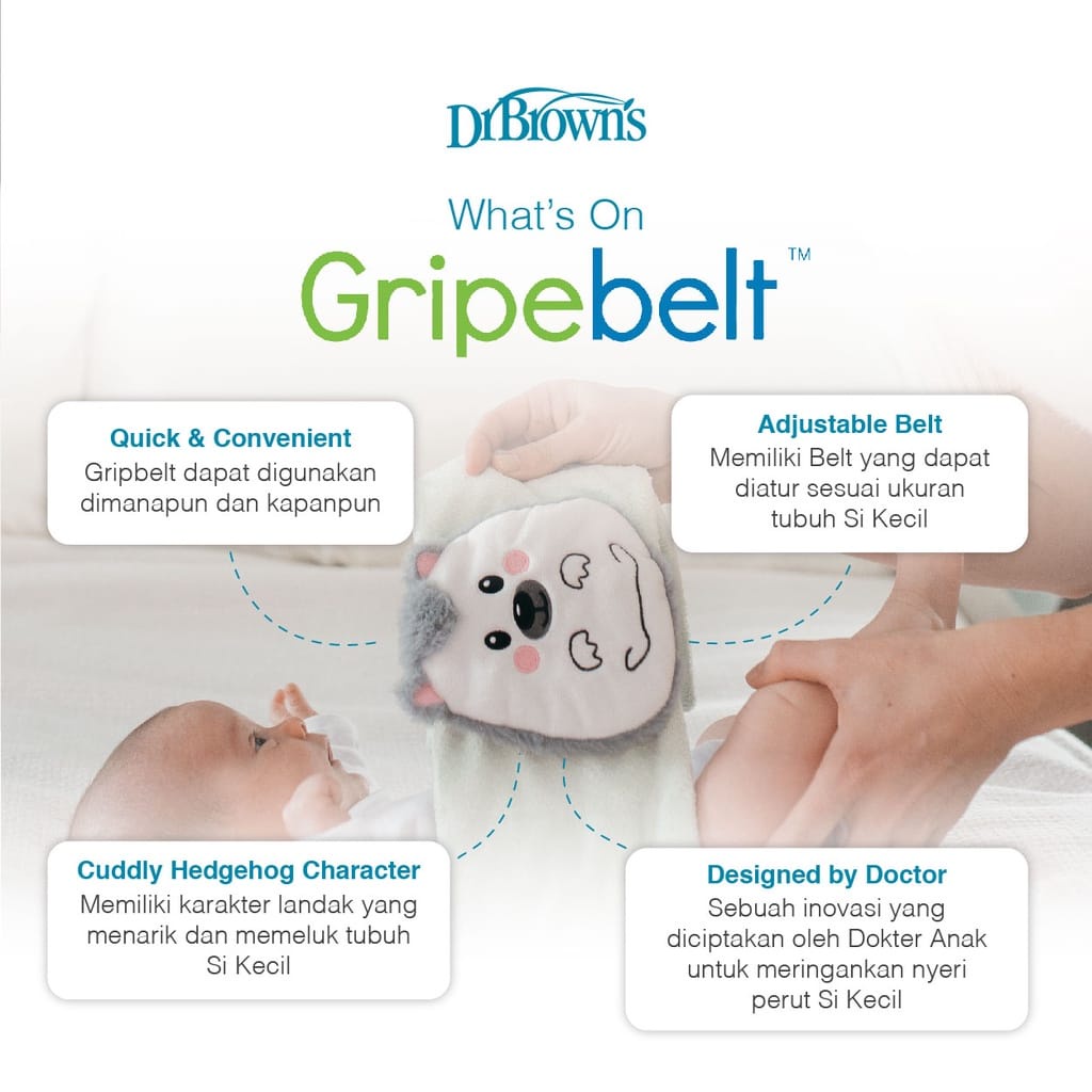 Dr. Brown's Infant Gripbelt - Bedongan Bayi Multifungsi ( HG112 )