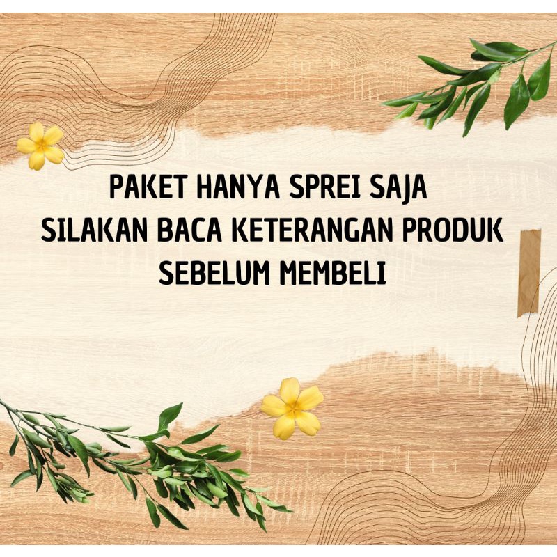 SEPREI MURAH UKURAN 200|180|160(SEPREI SAJA)