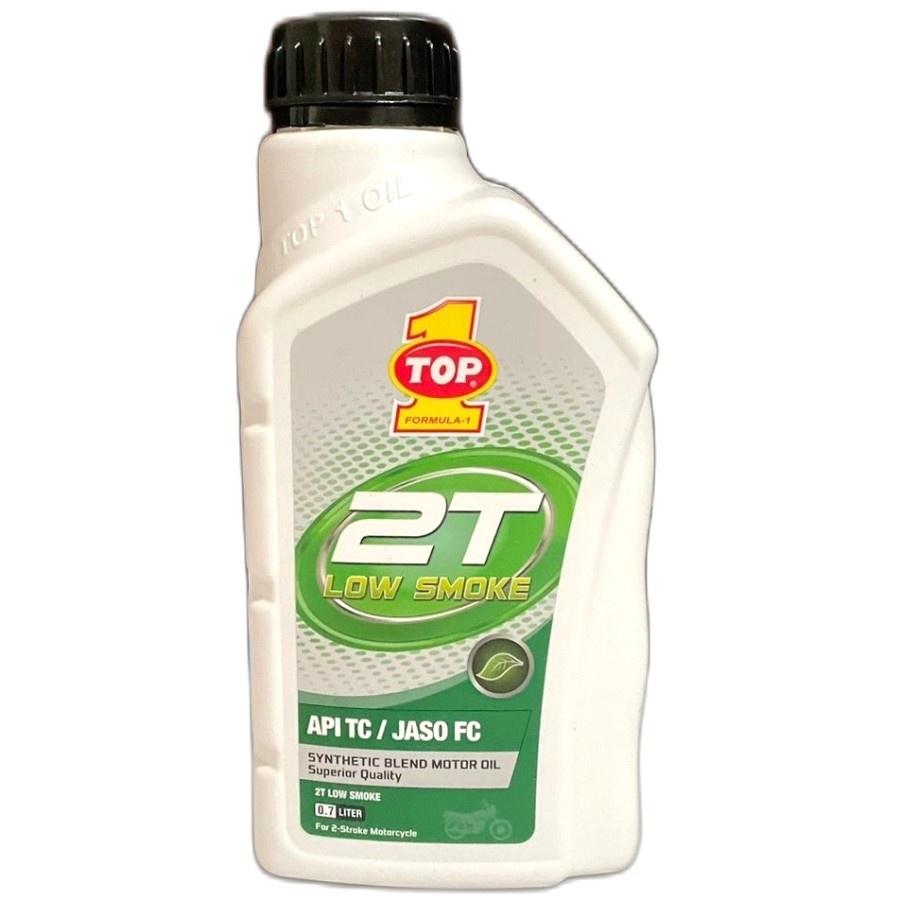 Oli Samping TOP1 2T LOW SMOKE Synthetic Blend - 700 ml