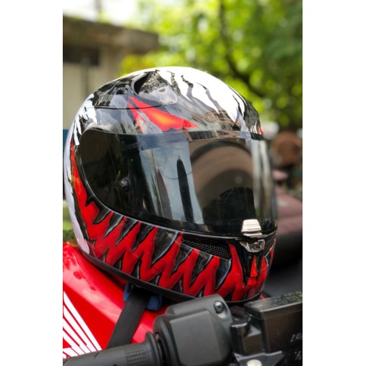 HJC RPHA 10+ REPAINT ANTI - VENOM