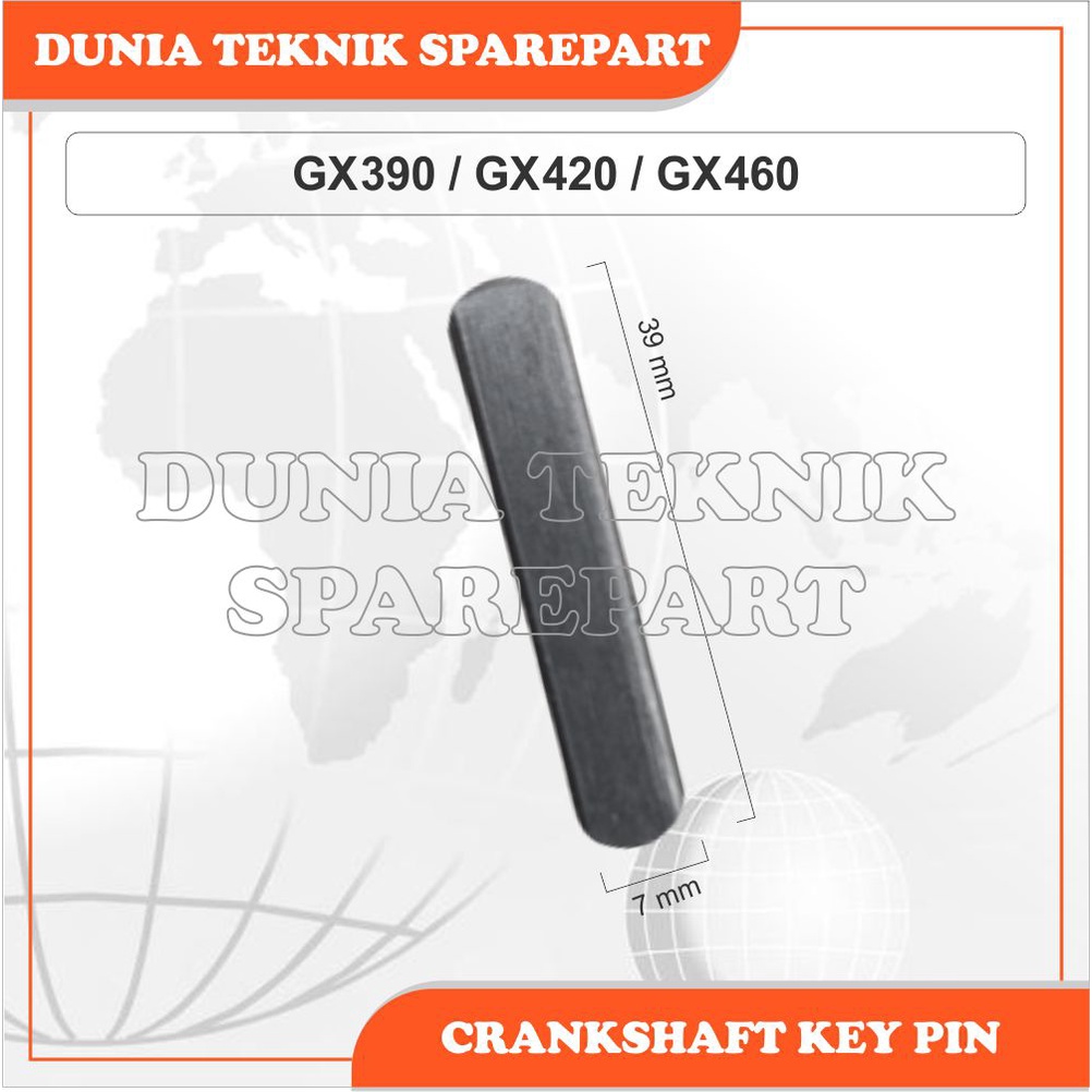 CRANKSHAFT KEY PIN / SPI CRANKSHAFT GX390 GX420 GX460