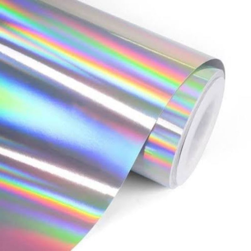 STIKER SKOTLET HOLOGRAM SKOTLET MOTOR PELANGI NYALA