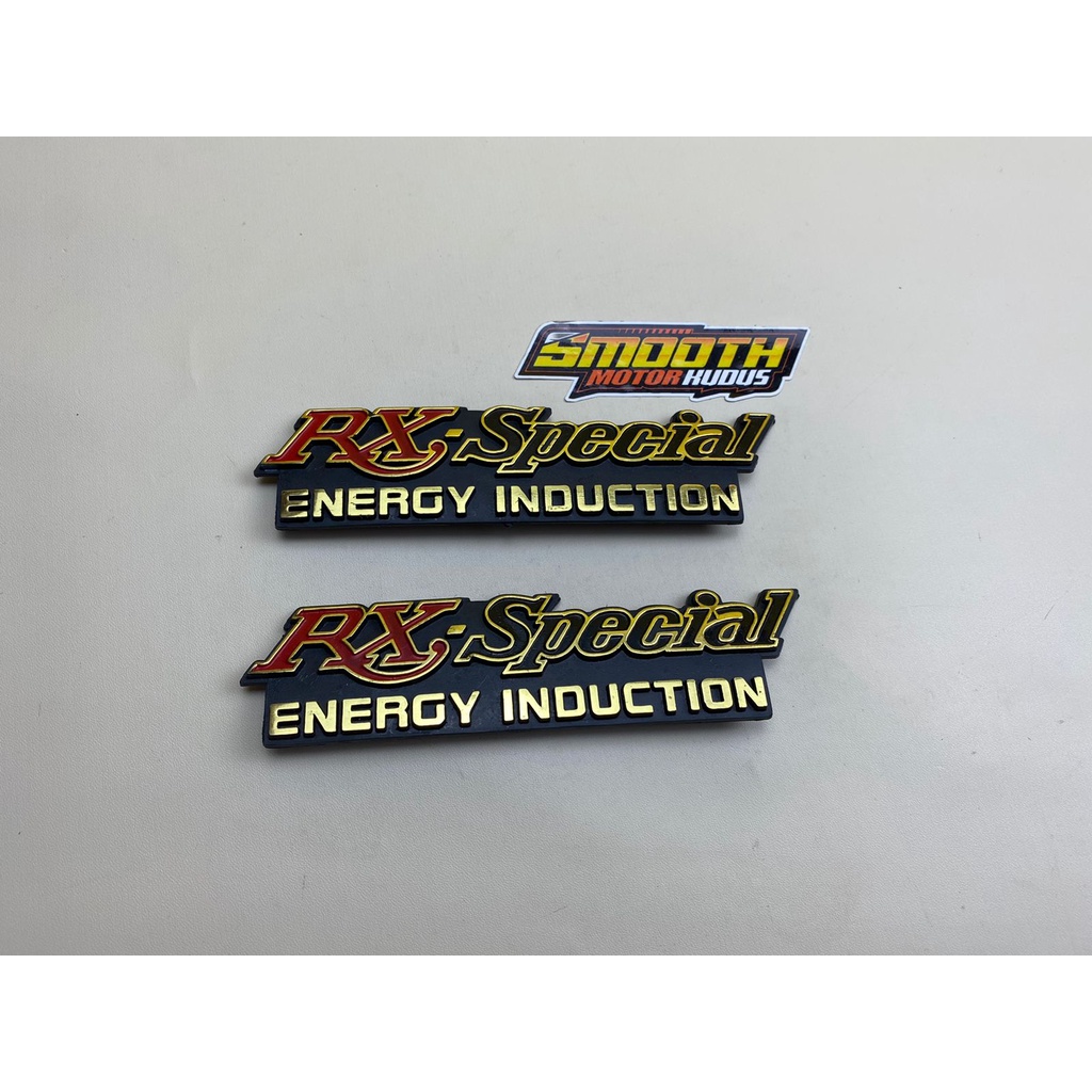 Jual Emblem Box Aki Rx Special Logo Tutup Accu Rx S Simbol Rx Spesial Energy Induction