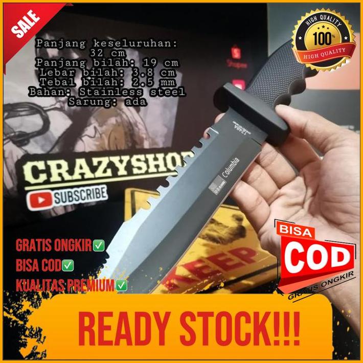 pisau sangkur columbia 1248a pisau berburu pisau security
