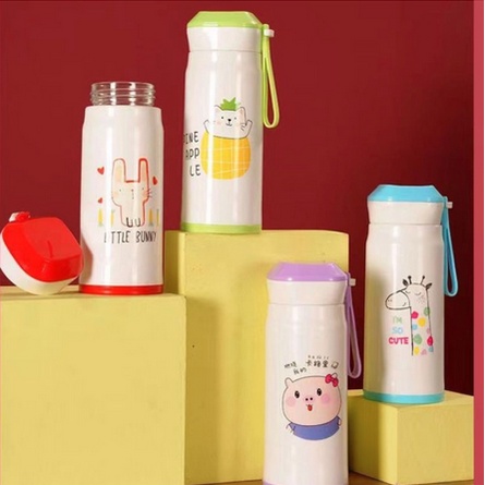 NEW BOTOL MINUM KACA CUTE ANIMAL KARTUN TAKASIMURA STORE