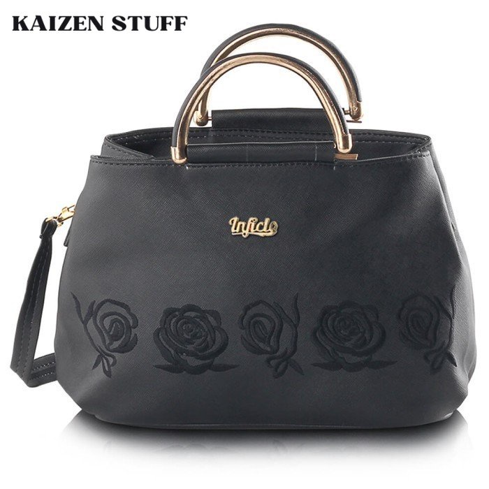 Hand Bag Tas Jinjing Wanita Untuk Arisan Warna Hitam Asli Lokal