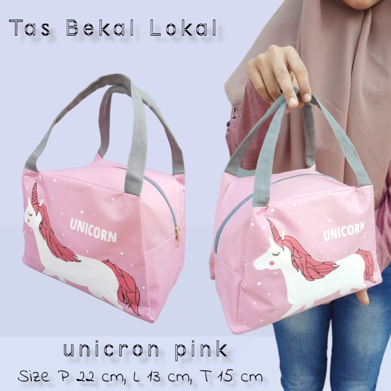 TAS BEKAL MAKANAN  LUNCH BAG VERSI LOKAL An BAHAN D 600