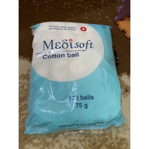Medisoft Cotton Ball Segel Baru