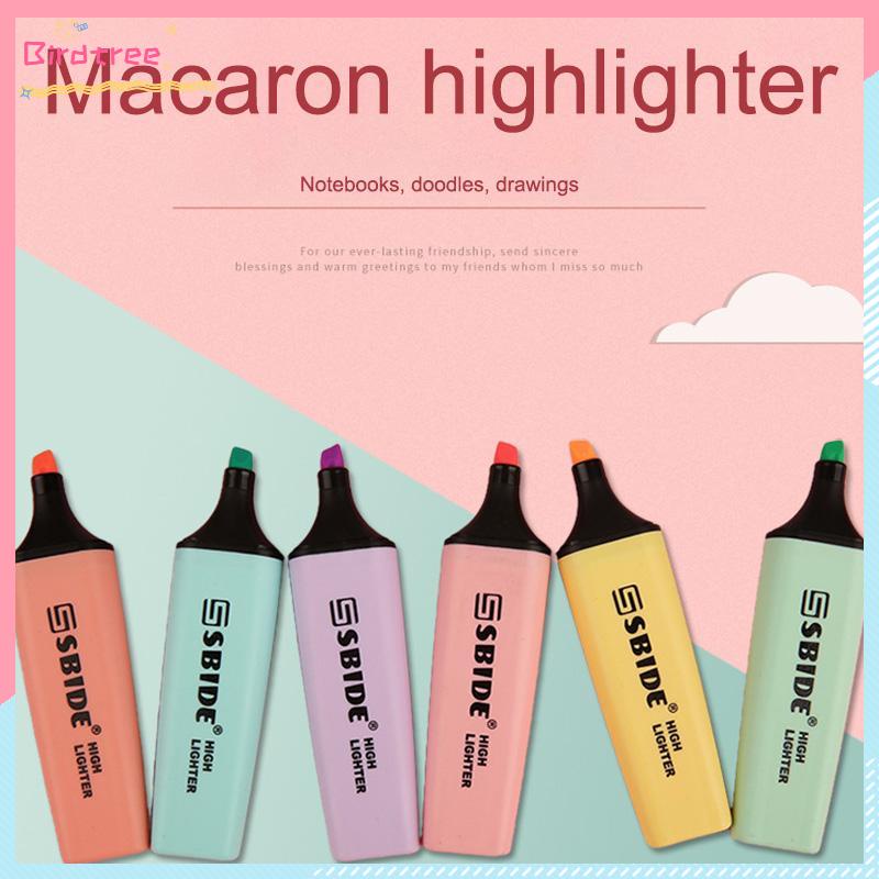 

[Readystock❤️COD]Pena Stabilo Warna Macaron Siswa Menandai Spidol Kecil Segar Lukisan Grafiti- BS