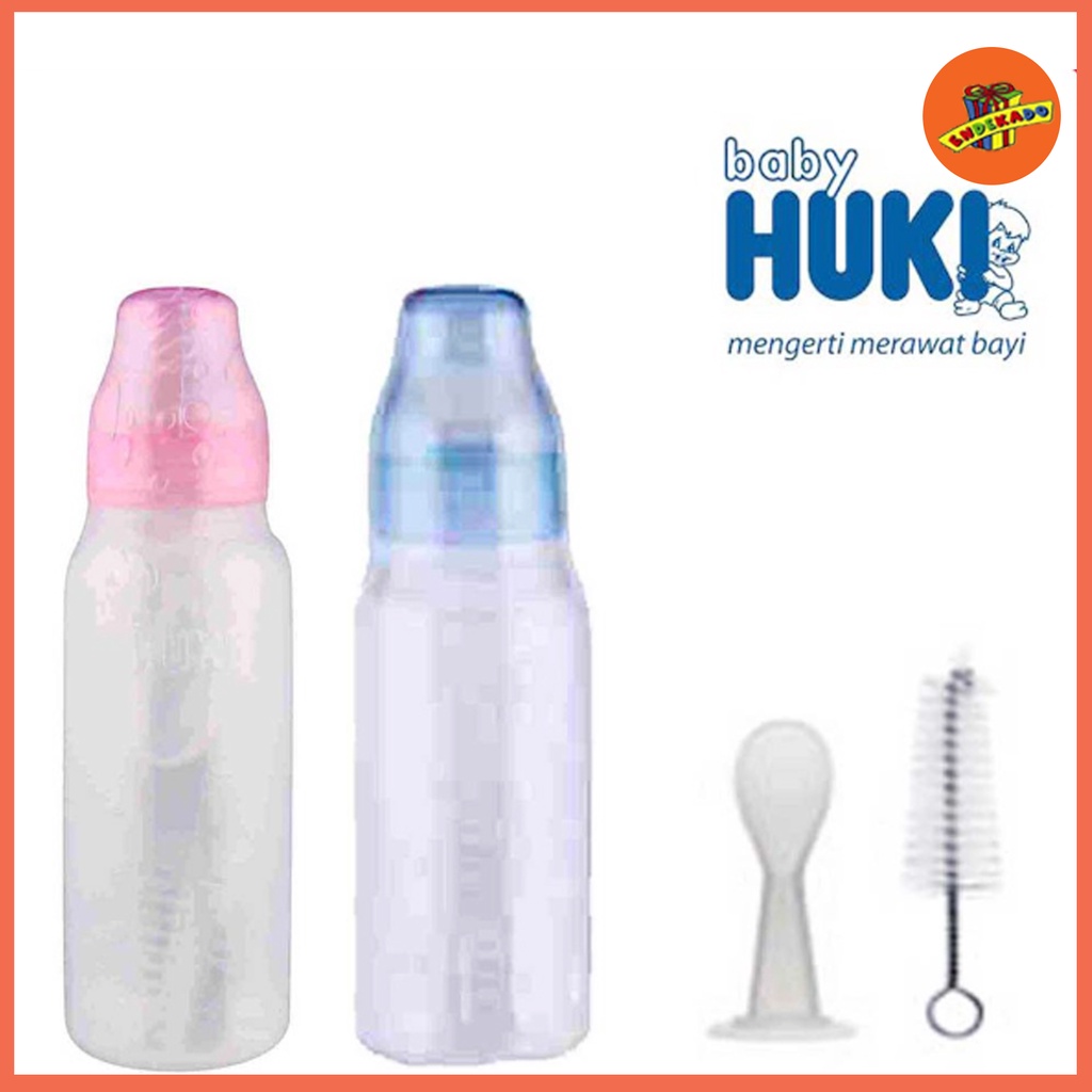 Huki Weaning Bottle With Spoon