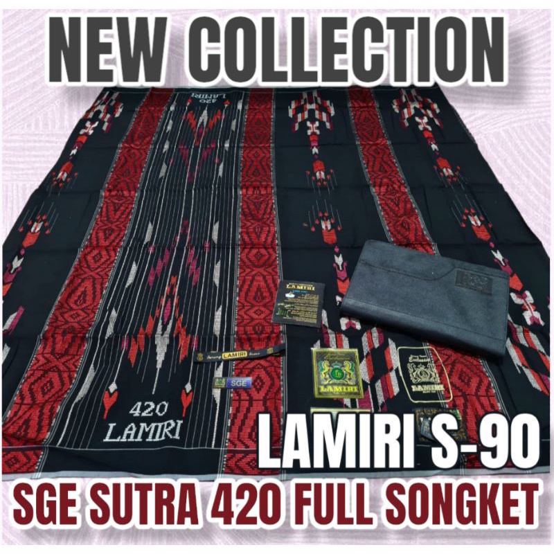 SARUNG LAMIRI SUTRA SGE S90 SISIR 420 KUWALITAS PREMIUM