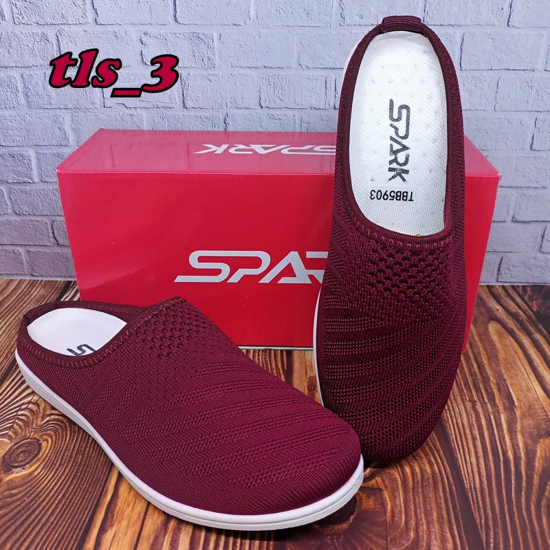 Sepatu Slop Wanita Spark TBB-59 Import 36-40 Sepatu Sendal Cewek