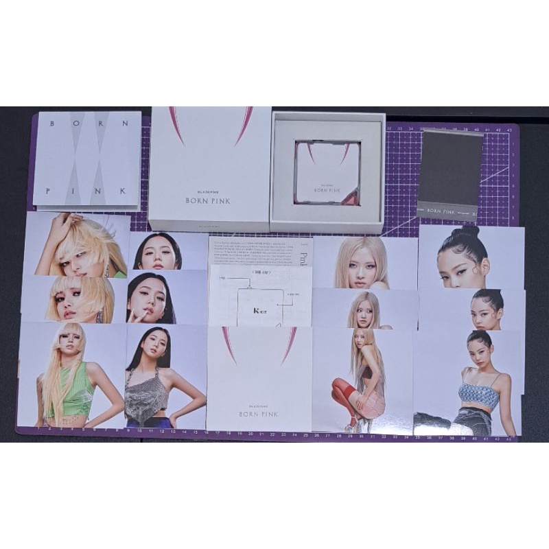 [READY STOCK] Black Pink Born Pink KiT Album Version ( TIDAK LENGKAP )
