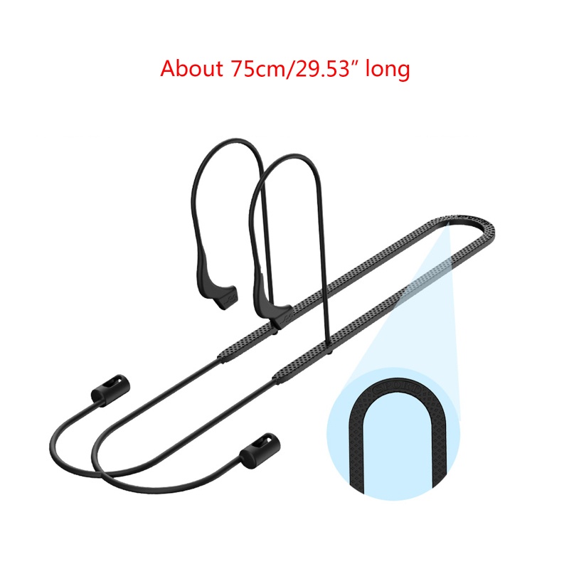 Btsg Silica Hanging Neck Rope Soft Lanyard Untuk Air Pods Pro1.2 /3 Earset Skinfriendly