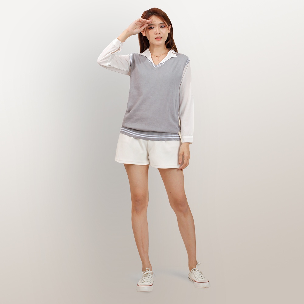 Rompi Rajut seragam Kantor wanita Fashion Model Terbaru - XSHOP Exotra