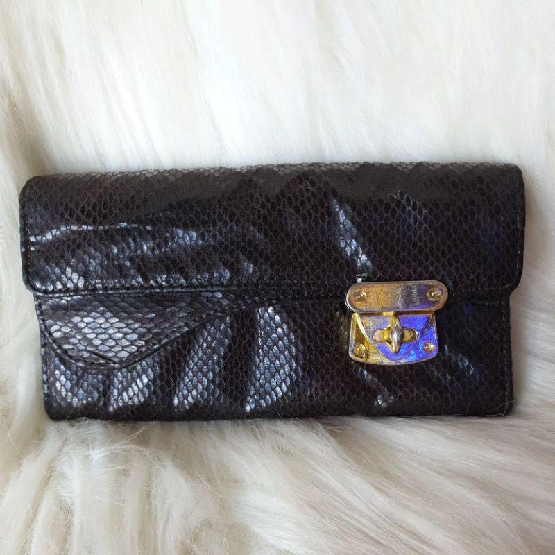 DOMPET PAPRIKA PRELOVED SNAKE SKIN ORIGINAL