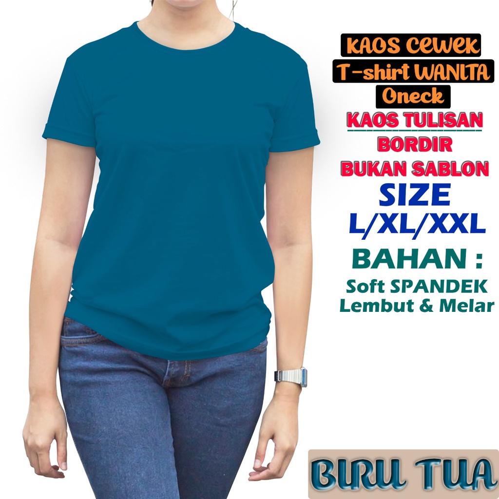 kaos polos wanta lengan pendek