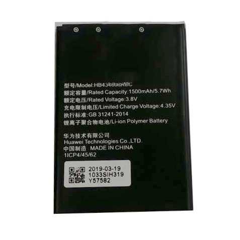 [BISA COD] JLNONLNJKT Baterai Modem Wifi Huawei E5577 E5573 1500mAh - HB434666RBC
