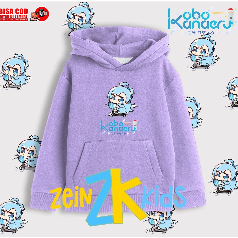 Hoodie Anak Kobo Kanaeru Chan / Sweater Anak Kobo Kanaeru Chan