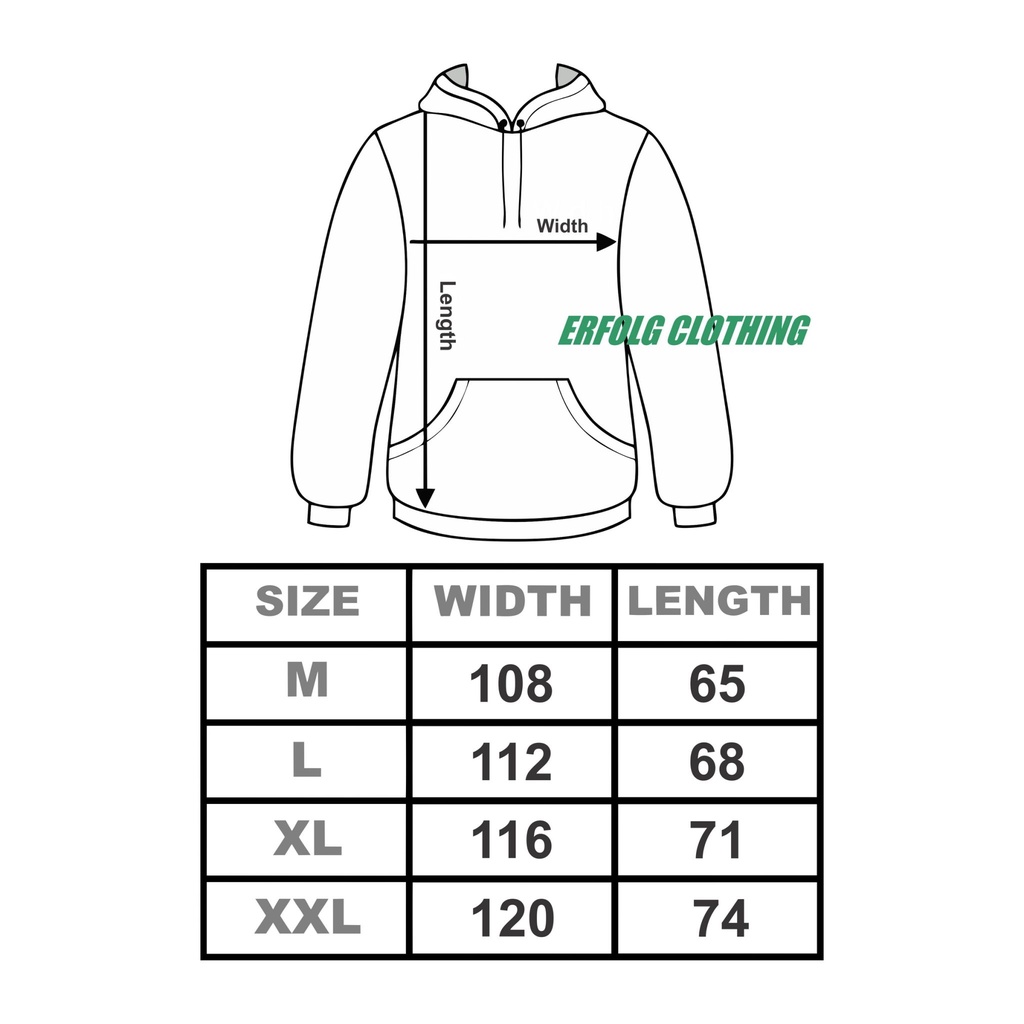 Erfolg Clothing Suiter Pria Wanita Hoodie Glow In The Dark Terbaru Keren Gaya Korean Style Basic Sablon Hope Distro Sweater Oversize Cowok Cewek Original Brand Lokal Bandung Sweter Hodi Warna Abu Paralon Bahan Katun Fleece Tebal Premium