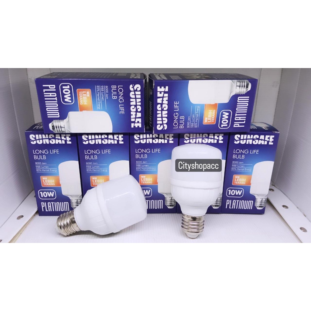SUNSAFE Platinum Lampu LED Capsule 10 Watt - Cahaya Putih