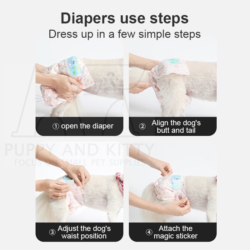 Pampers Kucing Anjing Diapers Kucing kitten Diapers Anjing Popok kucing Anjing Murah