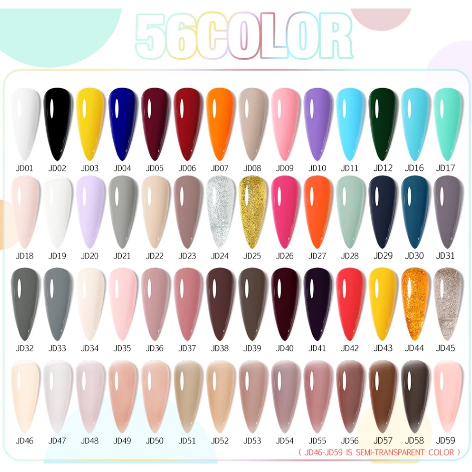 Venalisa set 60Warna  Kutek Gel Polish / Gel Nail Polish ml Venalisa 12ml  / Kutek UV Gel Venalisa