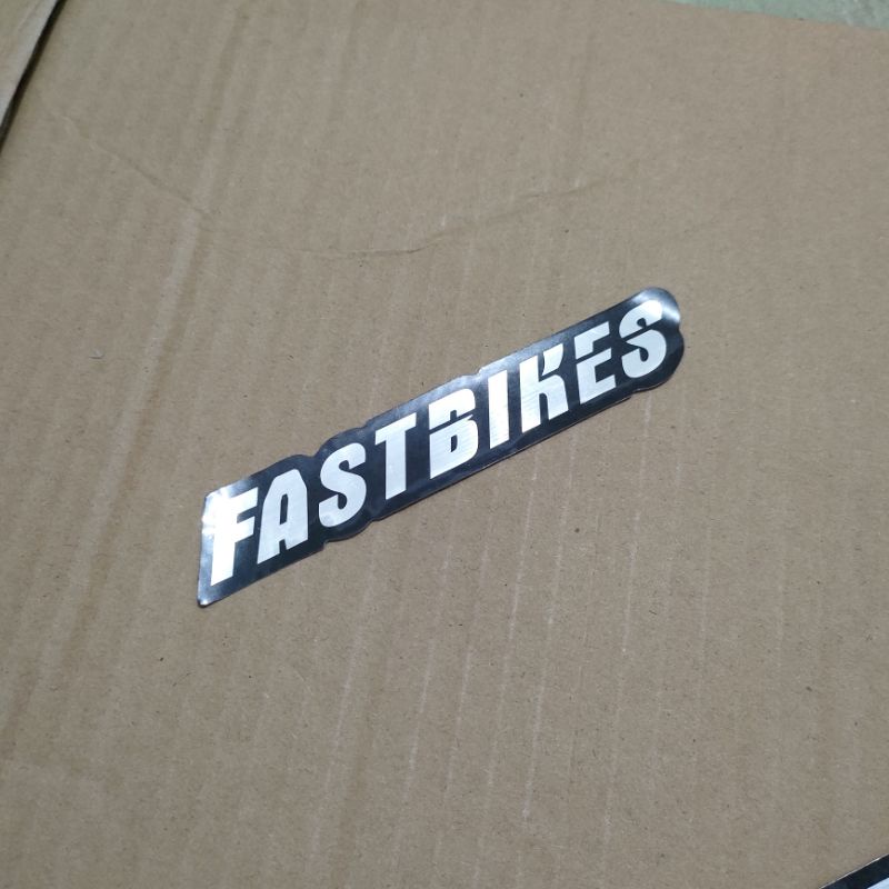 harga satuan Sticker fastbikes chrome