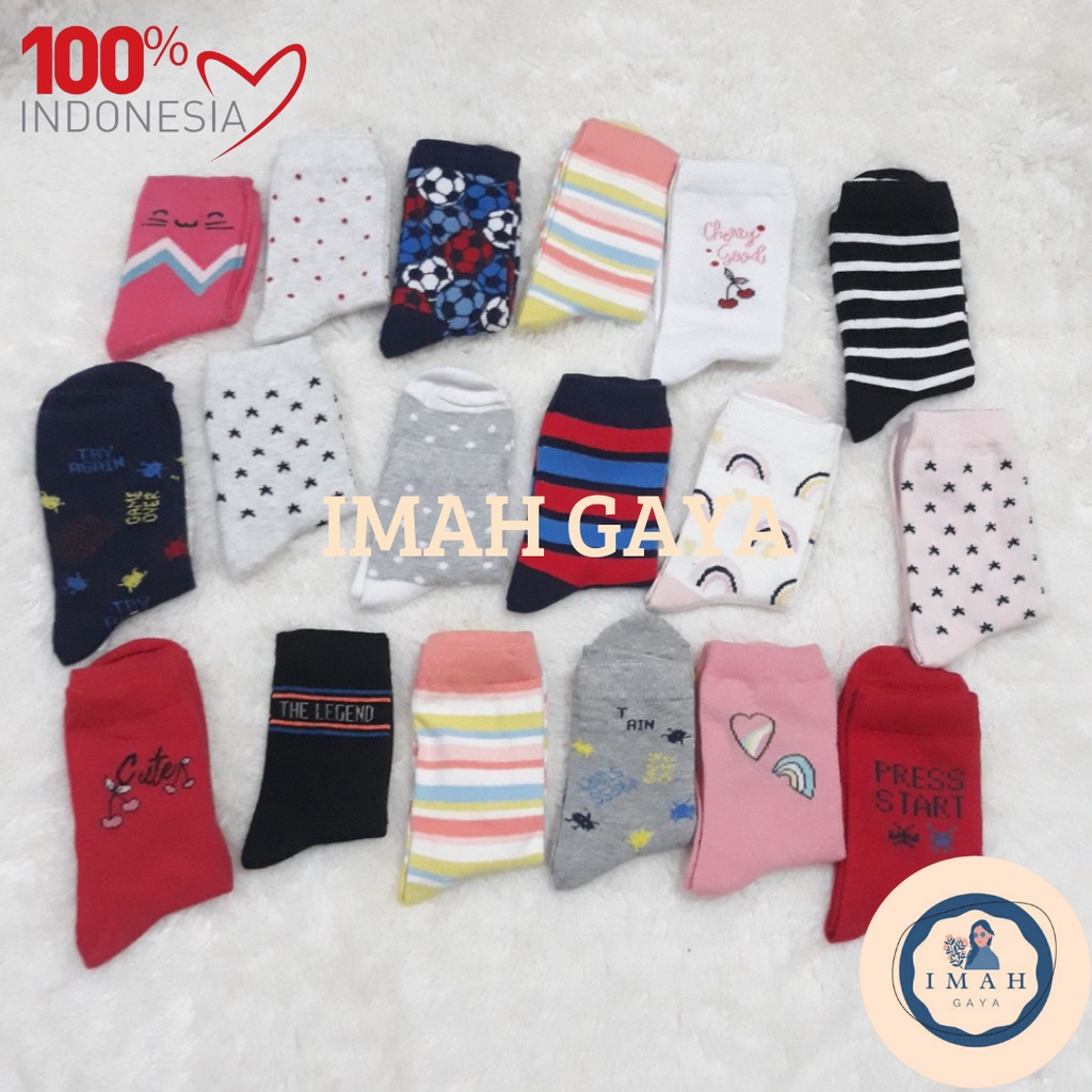 KAOS KAKI BAYI LUCU KAOS KAKI USIA 1 - 3 TAHUN MURAH BISA COD