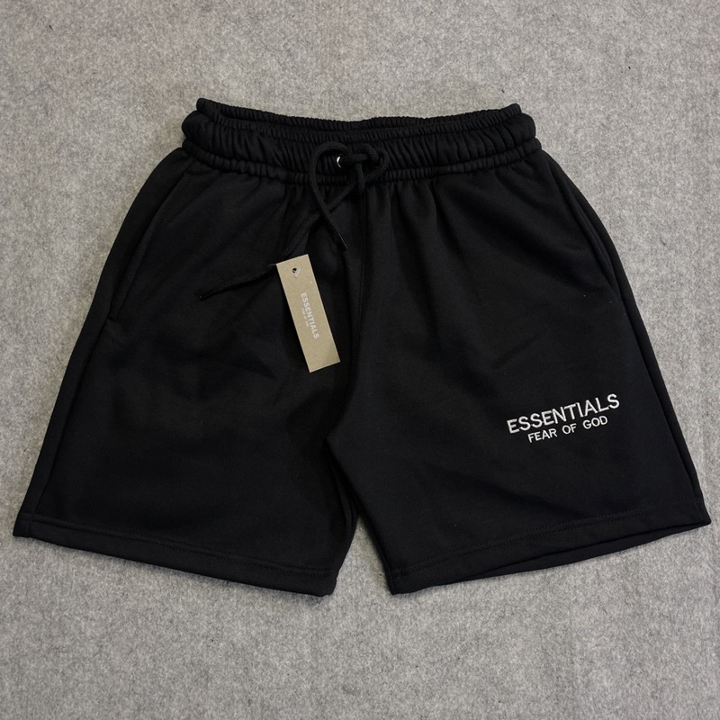 Celana Pendek Fear of God Essentials Bordir Premium