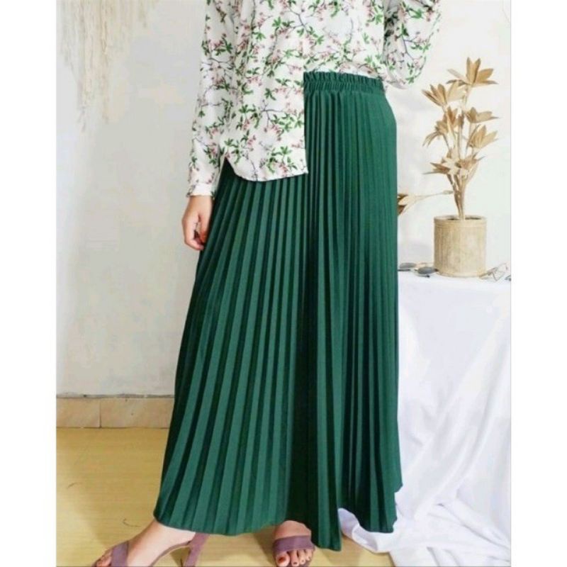 ROK PLISKET DEWASA / ROK PLISKET / ROK PEREMPUAN / BAWAHAN WANITA / ROK KLOK