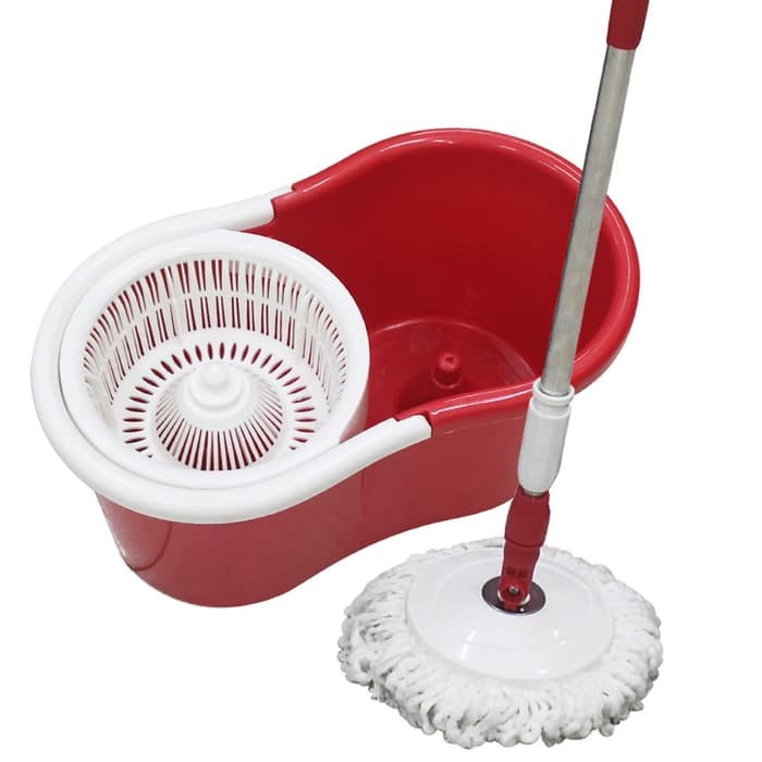 [GROSIR] ALAT PEL LANTAI PUTAR ULTRA SPIN MOP 360 DERAJAT SUPER MOP