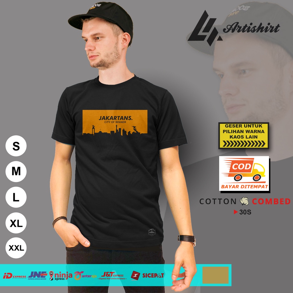 KAOS JAKARTANS KAOS JAK MANIA JAKARTANS KAOS BAJU ARTISHIRT