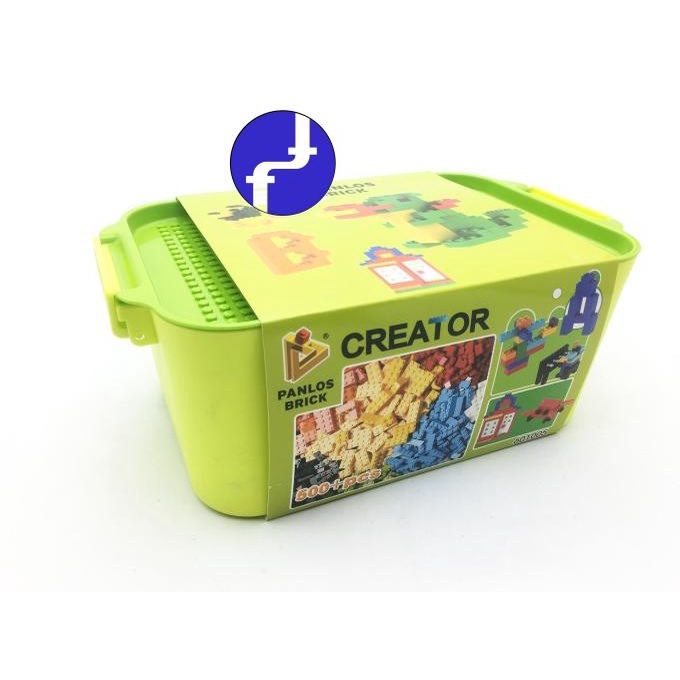 Mainan Legoo Building Kit Panlos Brick Creator Designer 500 pcs 601005