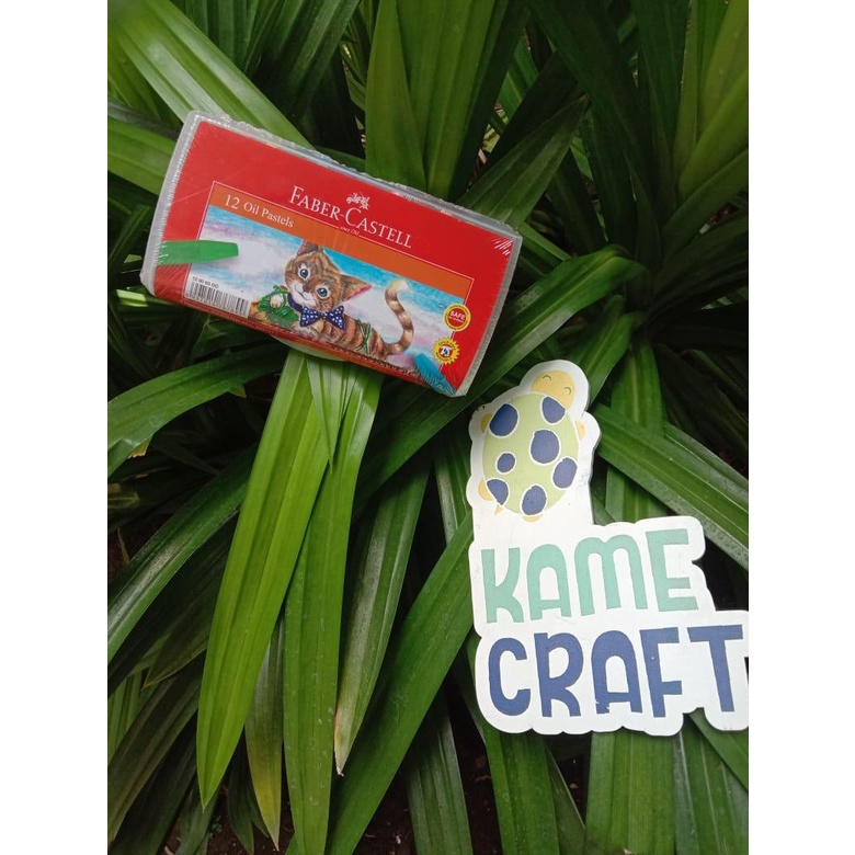 

FABER-CASTELL Hexagonal Oil Pastell 12 Krayon Mewarnai