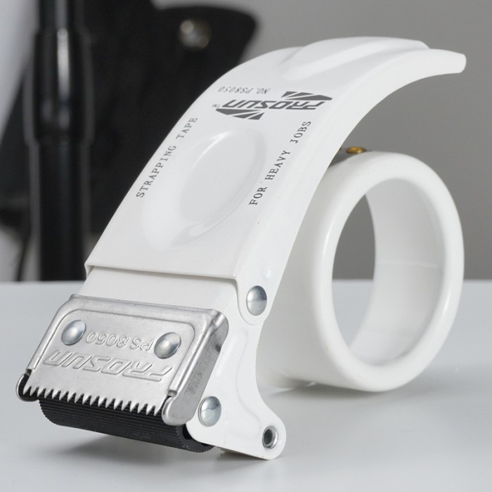 

PROSUN Tape Dispenser Besi Alat Pemotong Lakban - Putih