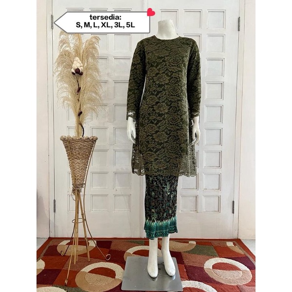 SETELAN KEBAYA TUNIK BROKAT/KEBAYA PESTA/KEBAYA WISUDA/KEBAYA MODERN/KEBAYA MEWAH/KEBAYA KE KINIAN/KEBAYA MODERN/KEBAYA MURAH/KEBAYA CANTIK/KEBAYA SERAGAM KONDANGAN/KEBAYA SERAGAM LAMARAN/KEBAYA TUA DAN MUDA/KEBAYAMODERN/KEBAYABROKAT