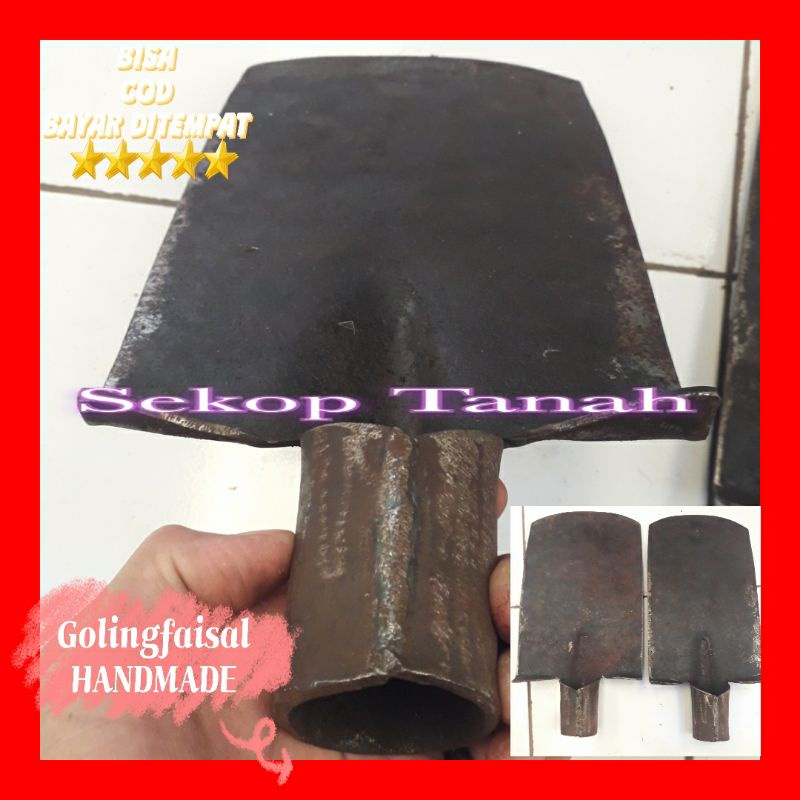 Skop Tanah Baja Asli Sekop Tanah Baja Asli / Sekop Baja Gali Tanah Besar Sekop Tanah alat berladang 