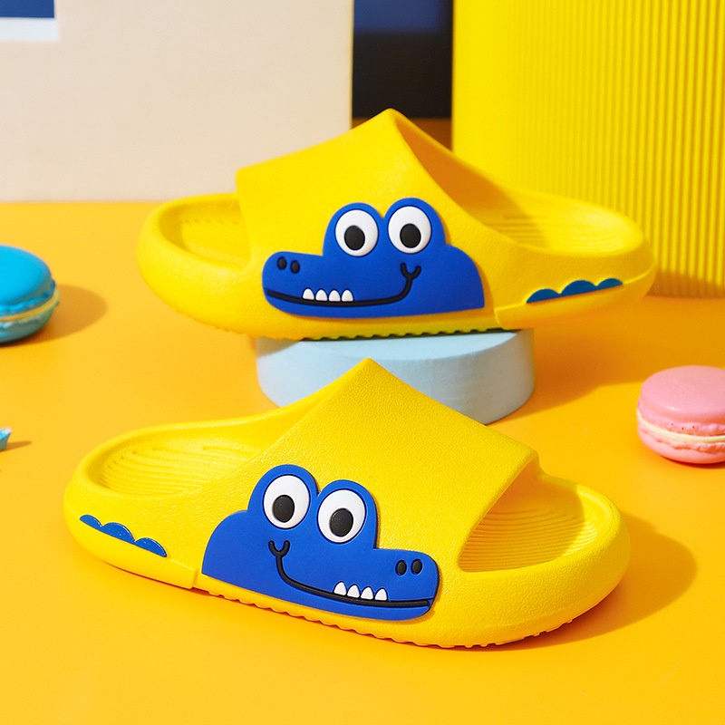 SA-K Sendal / Sandal Anak Eva Lembut Karakter Crocodile Non-slip 0814