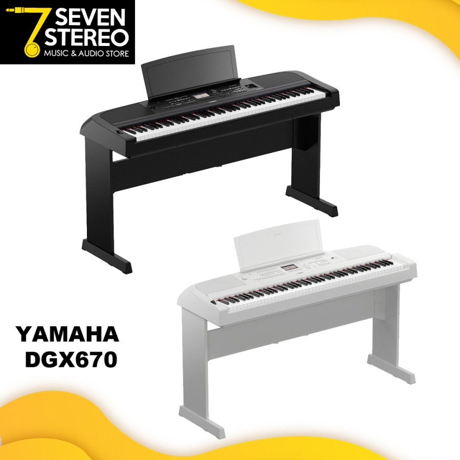 Yamaha DGX670 Portable Grand Digital Piano