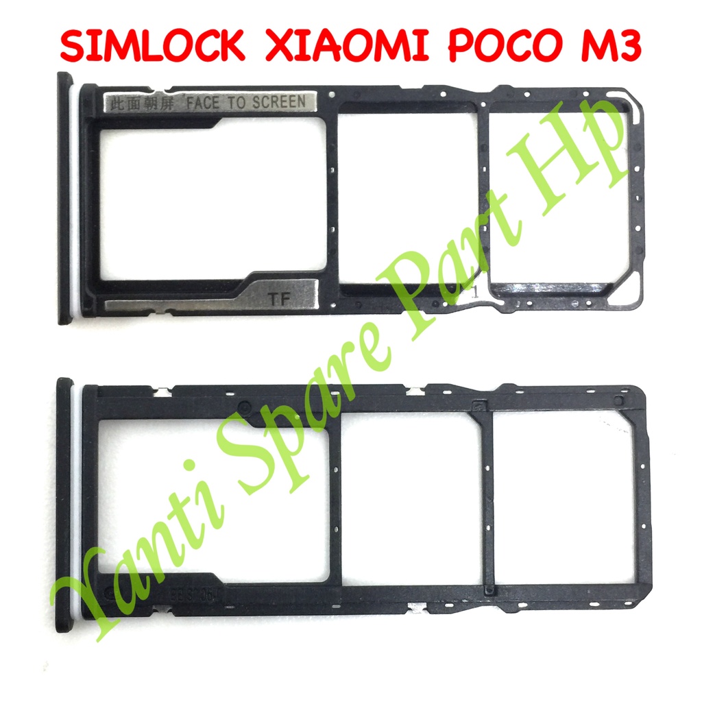 Simtray Sim Lock Xiaomi Poco M3 Redmi 9T Original Terlaris New