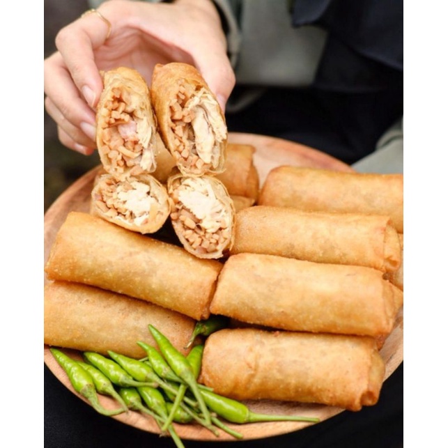 

Lumpia Rebung Ayam siap masak