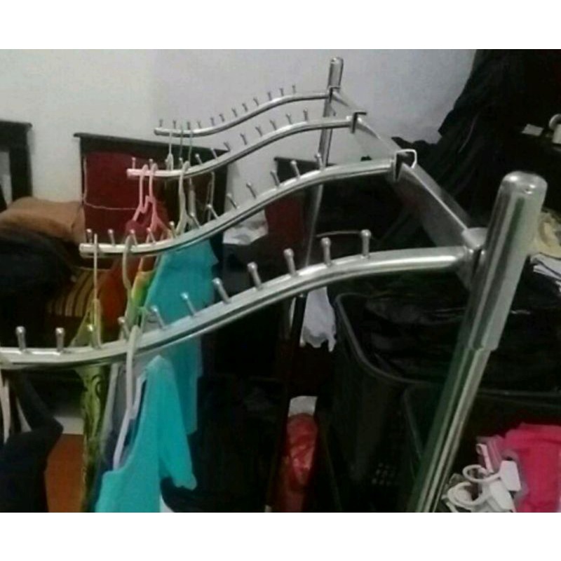 Hanger suling kotak 9 belalai untuk pipa kotak