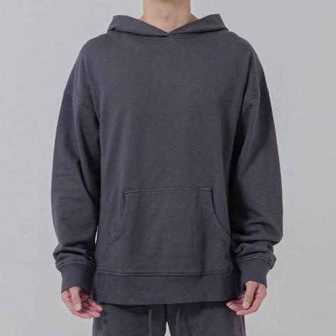 

ODD ONE OUT Grunge Hoodie - Stone Grey