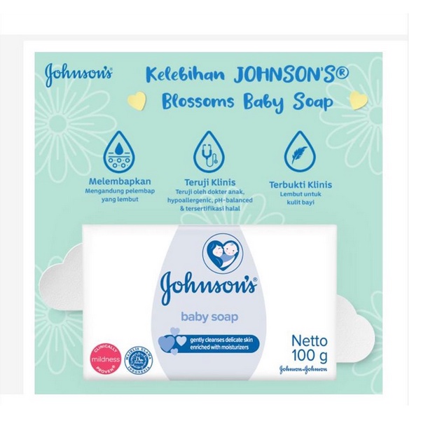 JOHNSON`S BABY SOAP 100GR