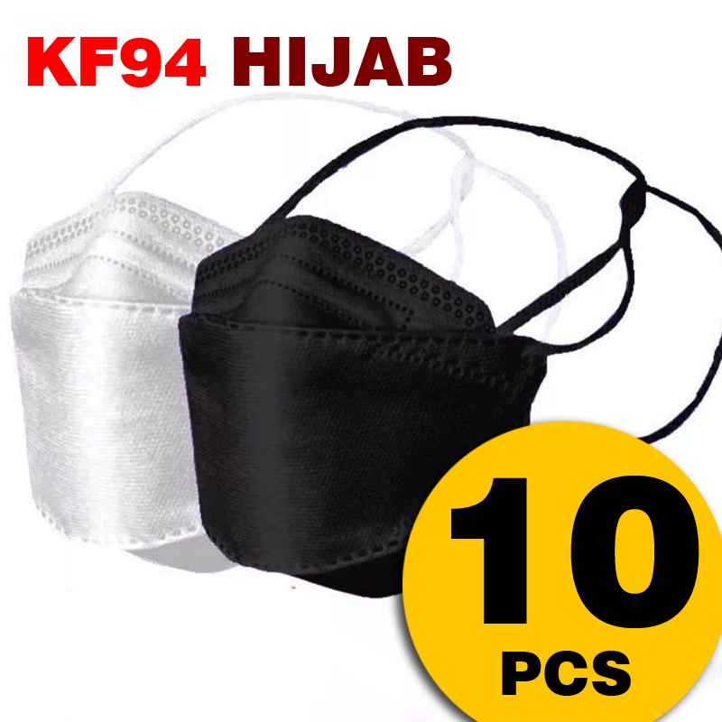 MASKER KF94 HIJAB MASKER KF94 HIJAB WARNA WARNI MASKER KF94 HIJAB HEADLOOP MASKER KF94 PUTIH MASKER KF94 HITAM MASKER KF94 MIX WARNA MASKER KF94 HIJAB ISI 50 PCS